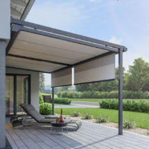 Innen Markise für große Wintergärten