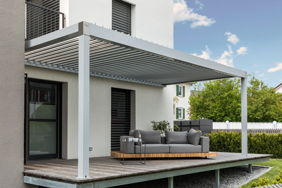 Innen Markise für große Wintergärten