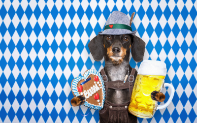 Reflexa-Familie auf dem Oktoberfest